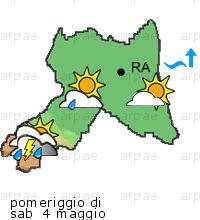 bollettino meteo per la provincia di Ravenna weather forecast for the Ravenna province costa coast Temp MAX 20 C 18 C 16 C Pioggia Rain 2mm 2mm 6mm Vento Wind 39km/h 50km/h 69km/h costa coast Temp.