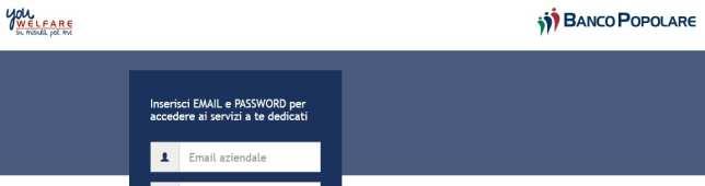 PRIMO ACCESSO Per effettuare il primo accesso al portale è sufficiente indicare il proprio indirizzo email aziendale e