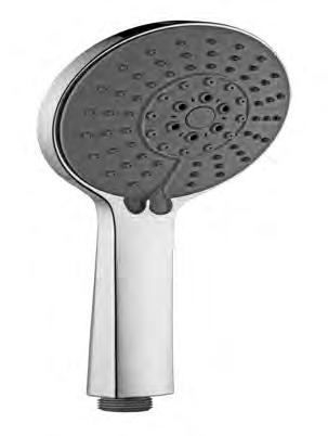 (monogetto) in ABS Ø105 mm Lance (single-spray) ABS hand-shower Ø105 mm