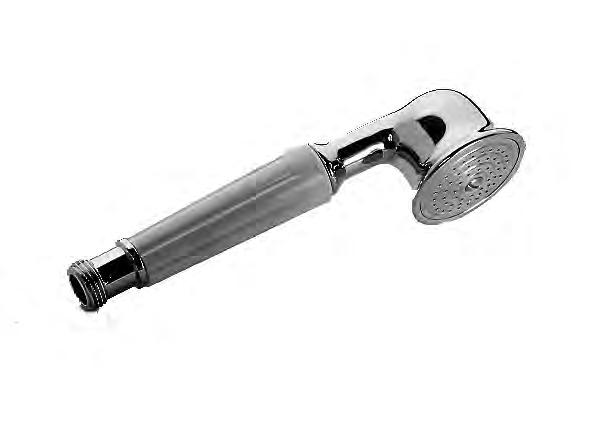 (single-spray) metal hand-shower ZDOC 030CR RETRÒ BELINDA Doccia