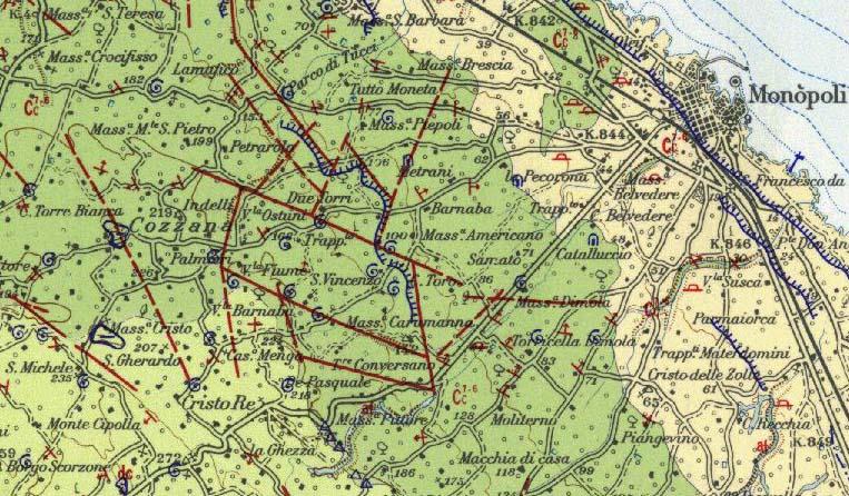 INQUADRAMENTO GEOLOGICO Litologia I depositi affioranti nell area di intervento sono costituiti da calcari stratificati, localmente denominati roccia, di colore bianco, a granulometria fine, con