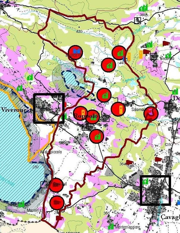 - Tavola MA7) E rilevata la presenza di Paesaggi