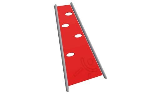 commerciale@ Playground Equipment Componets Scala Verticale Vertical Stair La scala è costituita da: n 4 Elementi tubolari in ferro zincato e verniciato a polvere epossidica, diametro mm 35 e