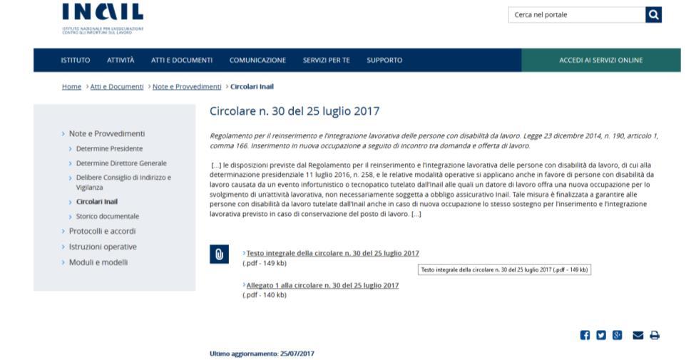 Tutela assicurativa in caso d infortunio e di malattia professionale Regime (art. 23, L.