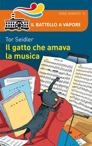 TITOLO : Il gatto che amava la musica AUTORE: Tor Seidler Sebastian è un violinista solitario che sogna di suonare in un'orchestra. Settedita è un gattino intelligente e un po' speciale.