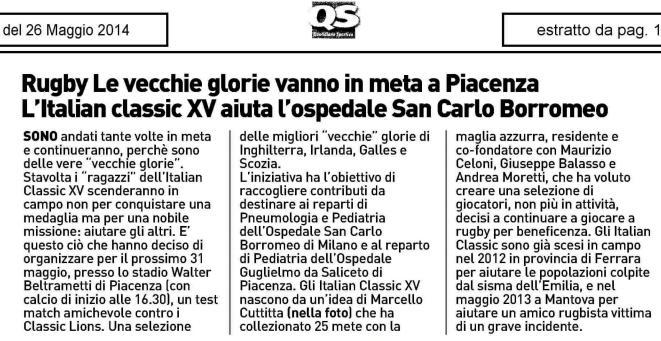 Sportivo, 20/05/2014