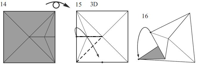 piramidi a base triangolare da inserire nello