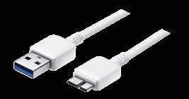 Velocità di trasferimento: 10Gbps Lunghezza: 1 metro Cavo Dati USB 3.0 Micro USB 3.