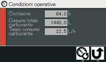 Monitoraggio del consumo di combustibile Viene calcolato il consumo di combustibile per ogni