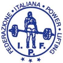 F I P L COSTITUITA NEL 1983 FEDERAZIONE ITALIANA POWERLIFTING ( affiliata IPF EPF )