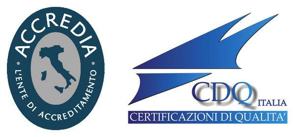 CERTIFICAZIONI Certificazione di Qualità UNI EN ISO 9001:2015 per la progettazione ed erogazione di corsi di formazione professionale (cod. EA37).
