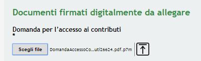 Nell area Documenti da scaricare effettuare il download dei documenti riportati selezionando gli appositi link e.