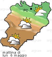 bollettino meteo per la provincia di Piacenza weather forecast for the Piacenza province Temp MAX 21 C 14 C Pioggia Rain 1mm 2mm Vento Wind 40km/h 32km/h Temp.