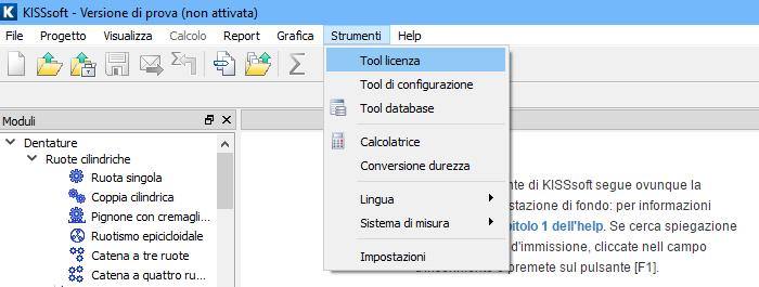 Esecuzione della Patch corrente Al termine dell'installazione si consiglia di eseguire la nuova patch (se disponibile). Aprire la pagina di download www.kisssoft.ag/patches.