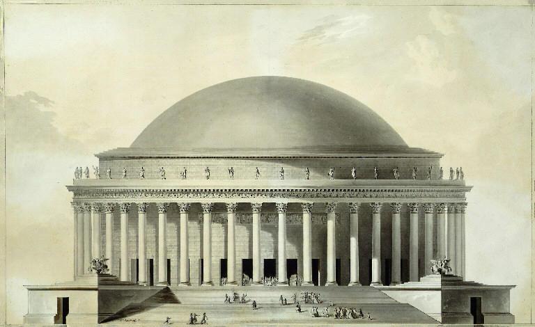 CHE COSA È L ARCHITETTURA Étienne Louis Boullée, L Opera di Parigi, 1780 Cosa è L Architettura? La definirò io con Vitruvio l arte del costruire? Certamente no.
