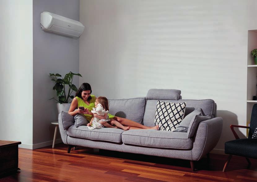 Linea residenziale MONOsplit Tecnologie uniche che migliorano la vita FILTRO E PURIFICAZIONE FASE 1 Filtro PM 2.