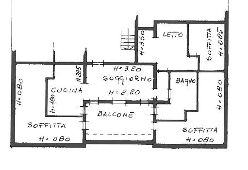 PIANTE Figura 1: pianta dell appartamento. 2.7.