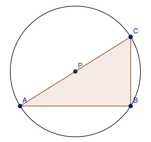 Quesito 9 Per dimostrare che la retta r è il luogo geometrico dei punti equidistanti da i tre vertici del triangolo occorre dimostrare che: A. ogni punto H di r è equidistante da A,B e C B.