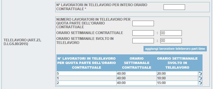 Categorie escluse: Categoria esclusa dal computo: scegliere dalla tendina categoria esclusa dal computo la categoria di personale non computabile ai fini della riserva.