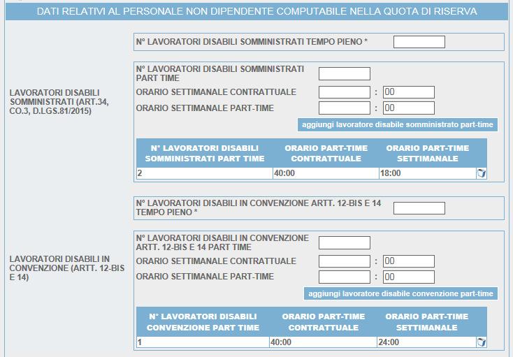 SOSPENSIONE A CARATTERE PROVINCIALE: sezione obbligatoria solo per le aziende che hanno ottenuto o richiesto la sospensione degli obblighi a carattere provinciale.