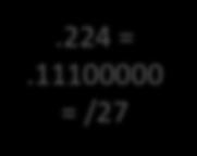 12.34.64 162.12.34.75 162.12.34.32 Subnet mask = 255.