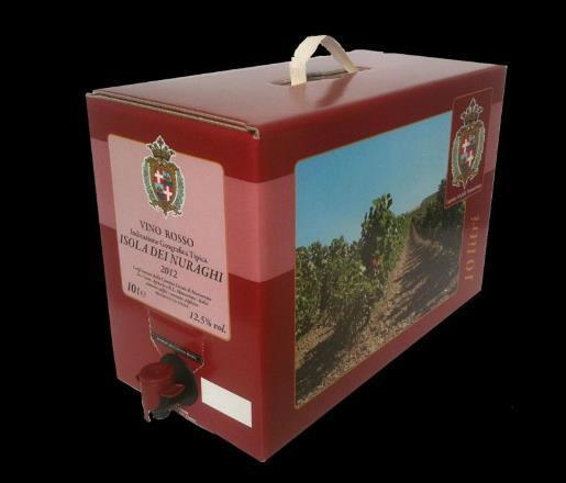Bag in Box IGT ROSSO ISOLA DEI NURAGHI IGT Rosso Isola dei Nuraghi Formato l.