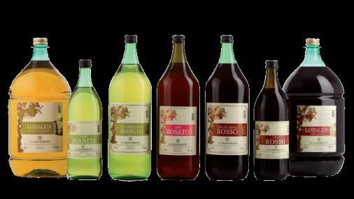 Linea Comune Vino Bianco Formato l. 1 2 (Vetro) ; l. 5 PET Gradazione 11,00% Vol Colore Giallo Paglierino Accostamenti A tutto pasto White Wine Bottle size l. 1-2 (Glass); l.