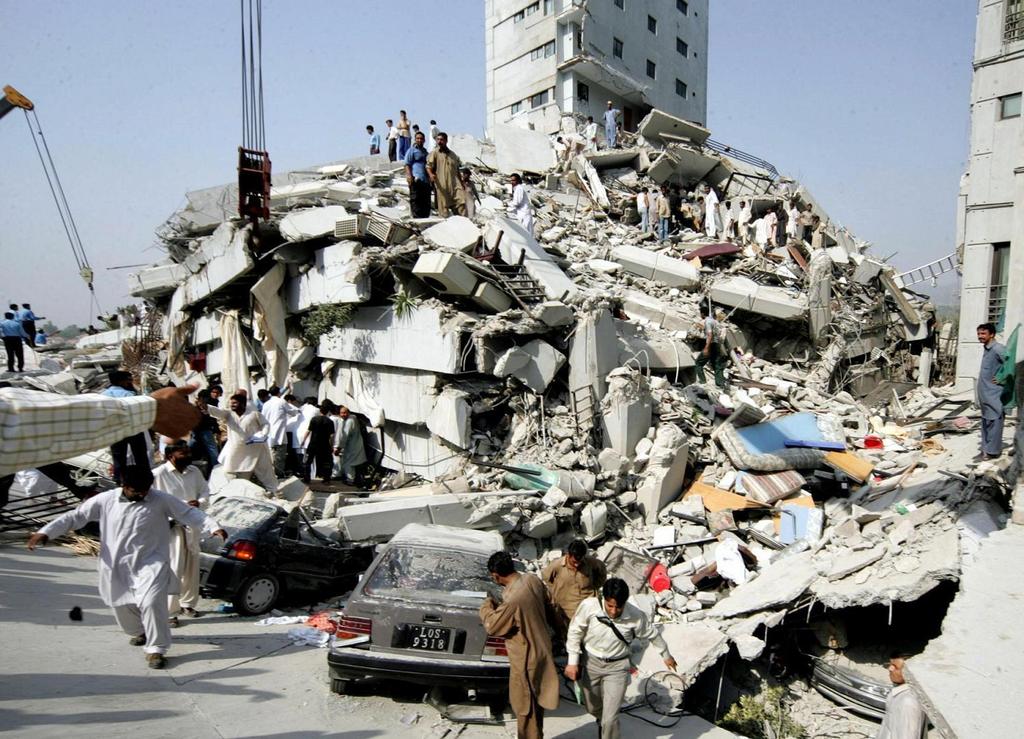 Pakistan: terremoto di