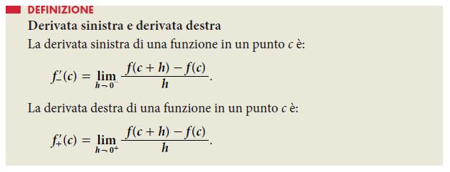 P(x ;y ): y y = f ( x ) ( x x ) Una funzione f è derivabile in