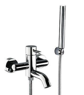 REMER RUBINETTERIE Miscelatori Vasca e Doccia Shower and Bath Mixers X 31 Monocomando doccia
