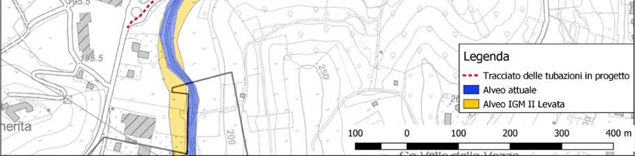 Canale, circa 1300 m a NW dell area di intervento (S1/107397 in allegato 1).