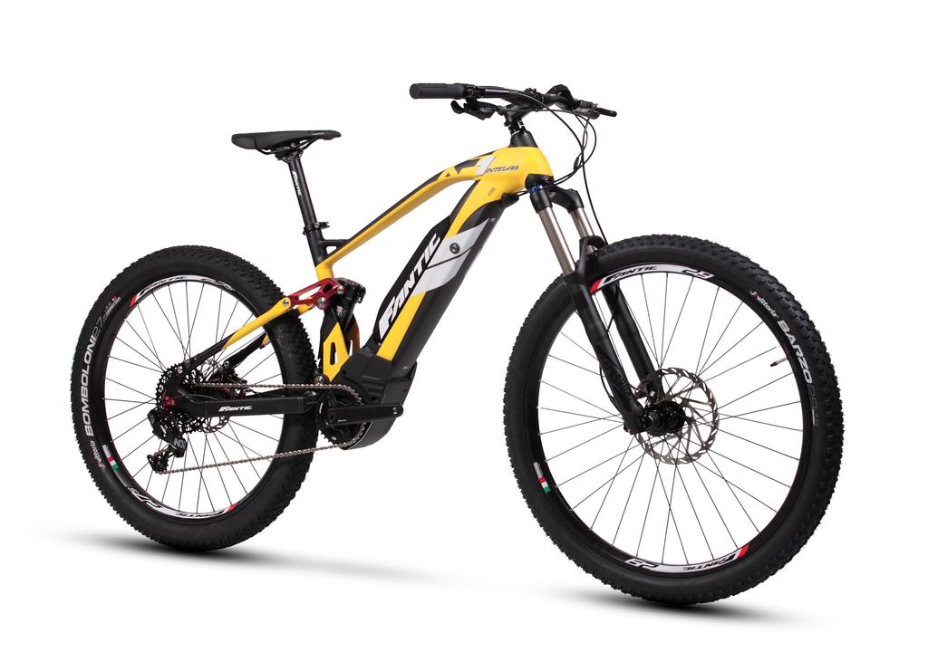 XF1 Integra 140 TECHNICAL SPECIFICATIONS Motor Brose Drive-S 36 Volt, Max power: 250 Watt, Torque: 90 Nm Battery Fantic Integra, Lithium Ion, 36 Volt, 630Wh 500Wh TRAIL 140 Display Frame Fork Shock