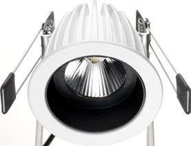 IP20 MAXIMA Maxima is a professional fixed downlight LED luminaire, with a deep recessed COB LED light source and features high efficiency reflector technology for excellent glare control and