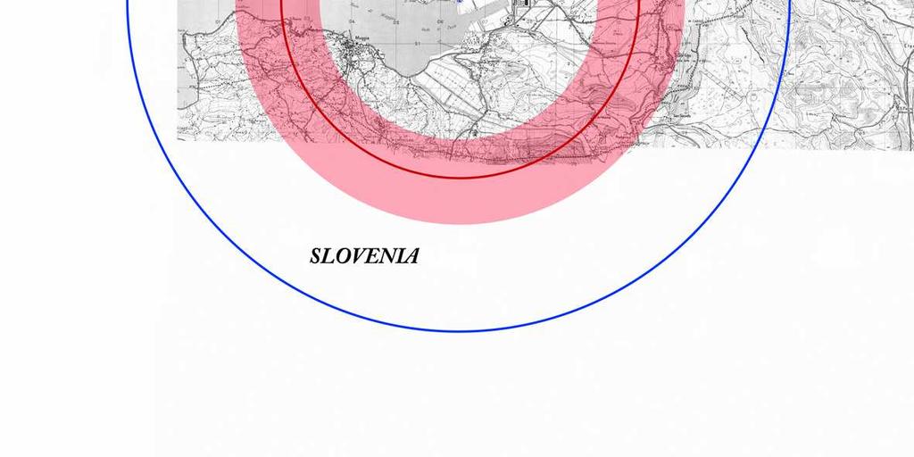 [ ]*** 3 caso di massima distanza di ricaduta: Classe di stabilità F+G; calma di vento (V vento = 1 m/s).