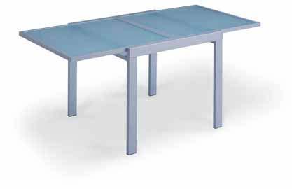 and tempered glass table top Colore Colour goffrato