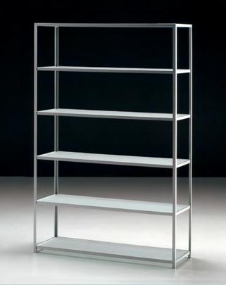 SLIM RACK design: Maurizio Peregalli 1998 Struttura: bianco