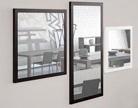 nero - bianco semiopaco Frame: black phosphatized sheet steel - semiopaque white BIG FRAME: 130 x 4 x H 210 cm FRAME: