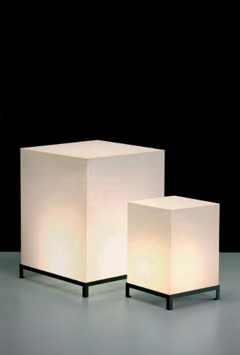 Dimmer STAR CUBE design: Maurizio Peregalli 1998 Struttura: grigio canna di fucile Diffusore: