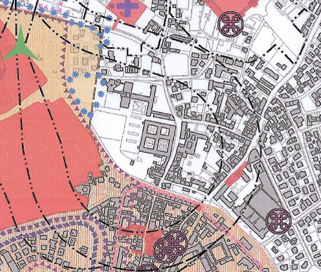 La situazione urbanistica vigente Il Piano di Assetto del Territorio (PAT) Come meglio evidenziato nel Piano di Assetto del Territorio approvato, Elaborato 1 Carta dei Vincoli e della Pianificazione