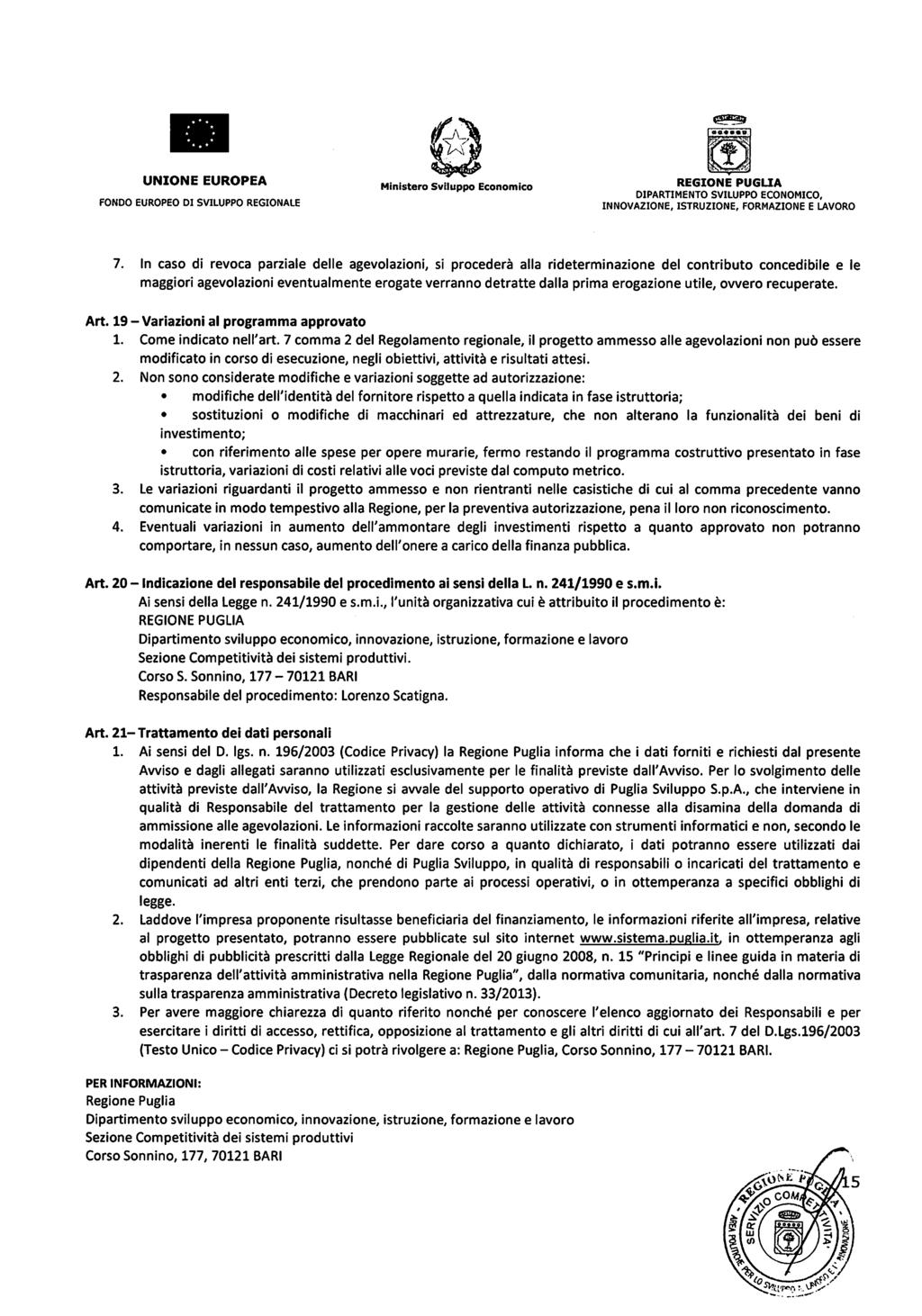 21228 Bollettino Ufficiale della