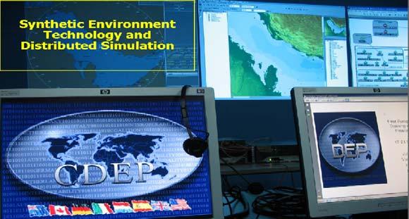 SIMULAZIONE GEOGRAFICAMENTE DISTRIBUITA La realizzazione del Centro Joint della Difesa e del Centro di Eccellenza NATO si inserisce in un contesto di piena continuità rispetto ad altri contratti