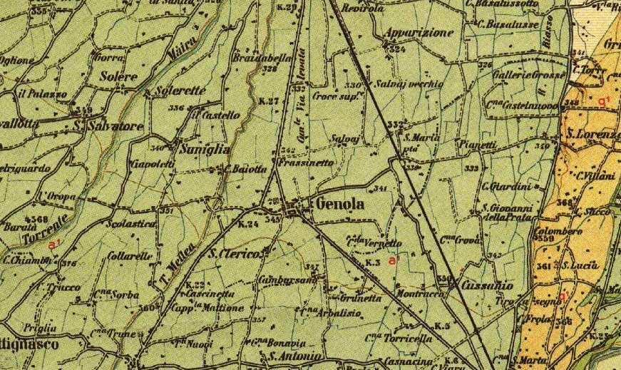 5 Dal punto di vista geologico il terreno caratterizzante l'area in oggetto