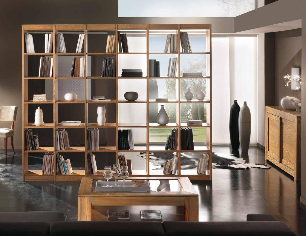 721 Libreria bifacciale / Bookcase L. 290 x P.