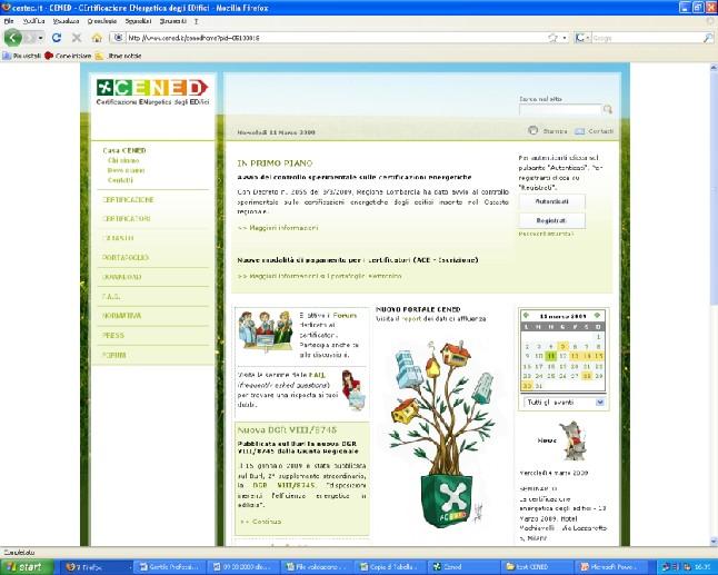 SITO WEB: www.cened.