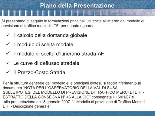 Le principali formulazioni Le principali del formulazioni modello LTF del modello LTF Le principali formulazioni del modello LTF Documento presentato da LTF nella riunione del 23 gennaio 2007, che