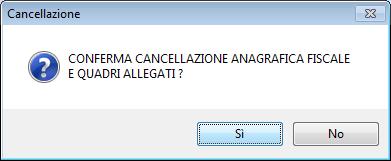 6. Cancellazione della Dichiarazione Correttiva interno dichiarazione 26.Modello IRAP 01.