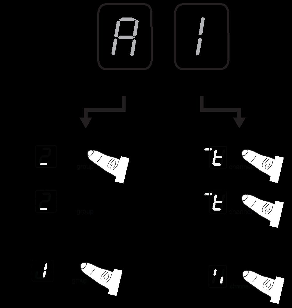 Impostazione di sistemi multipli È possibile il funzionamento contemporaneo di un massimo di 12 sistemi (in base all'ambiente RF e alla banda disponibile). Importante: impostate un sistema alla volta.