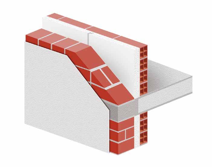 pavimenti e soffitti Lastre in Polistirene spanso Sinterizzato (PS) per l isolamento delle pareti verticali.