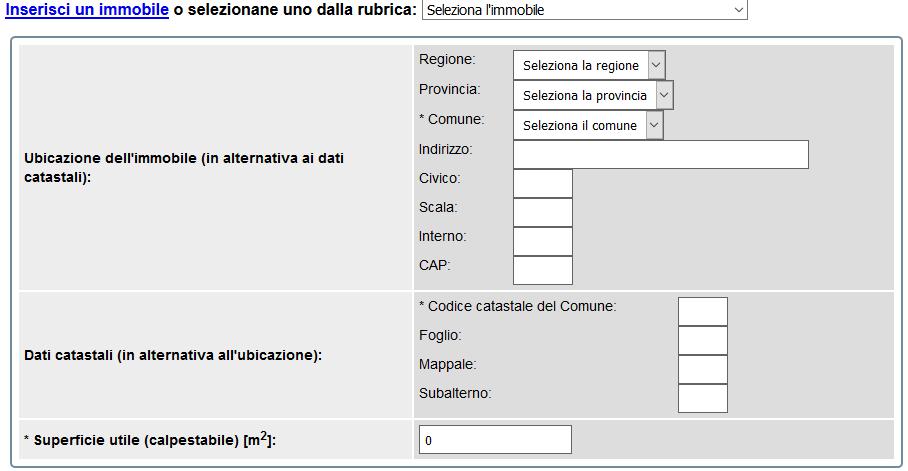 L immobile nella