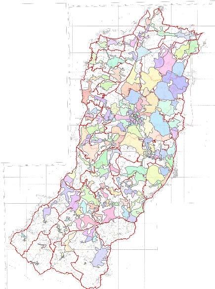 Gli acquedotti della provincia di Reggio Emilia - 45 Comuni serviti - 480.